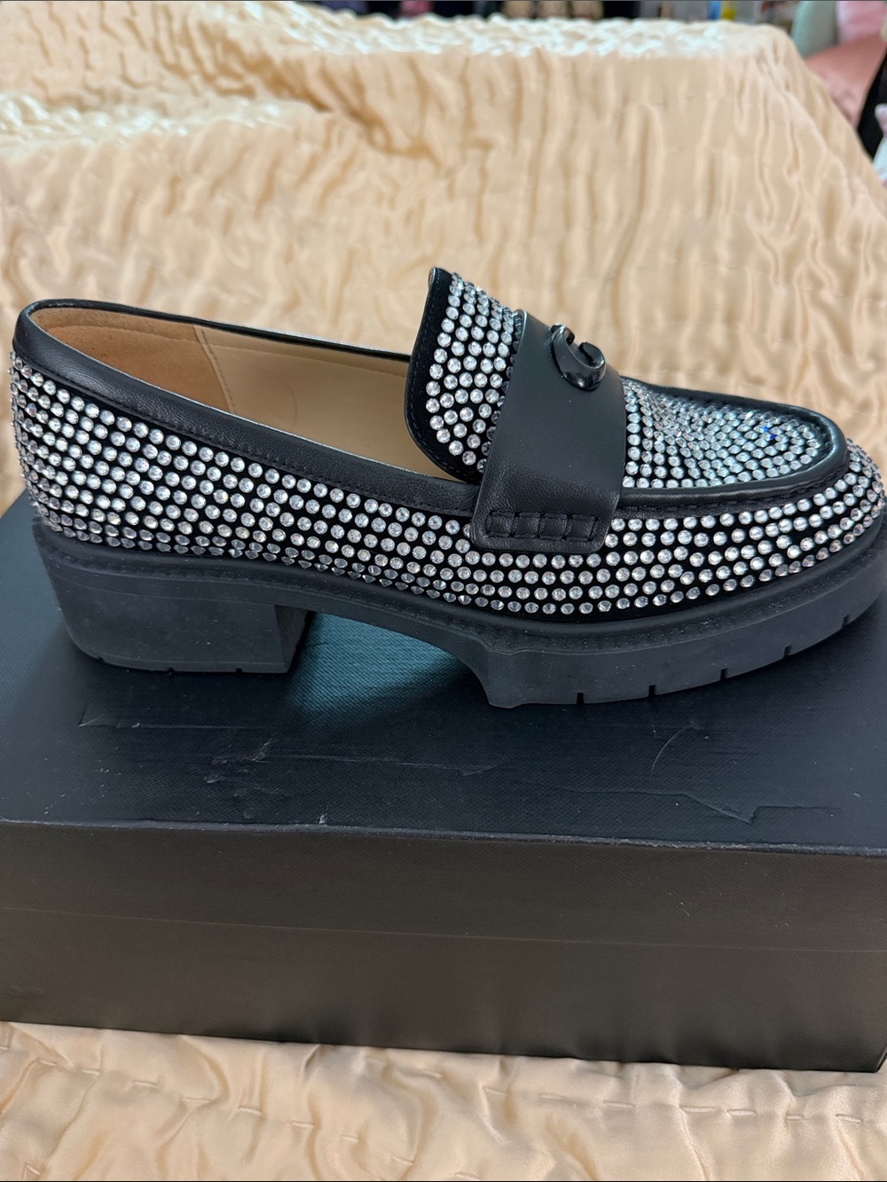 Coach Leah Crystal Loafers - Picture 10 of 16